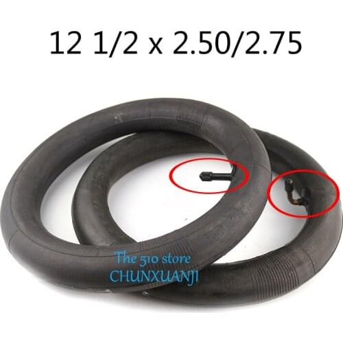 12 1/2X2.50 2.75"butyl inner tube pocket Bike Scooter Moped 49CC Rear/front Tire Innertube 12 1/2X2.50/2.75