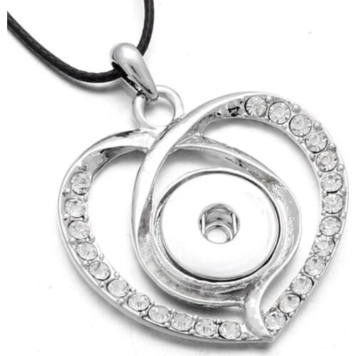 Hot Sale 18mm charms Jewelry owl pendant snaps necklace pendant fit 18/20mm snaps charms Jayna snaps jewelry GS1803028