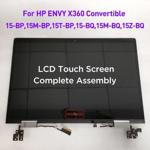 925736-001 For HP ENVY X360 15-BP112TX 15T-BP100 15M-BP112DX 15-BQ110NR 15Z-BQ100 LCD Touch Screen Digitizer Complete Assembly