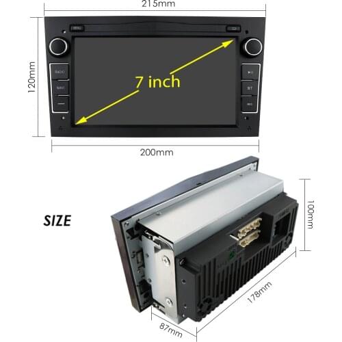 2din Car Multimedia Radio WiFi RDS Stereo ForOpel Vectra C Zafira B Corsa D C Astra H G J Meriva Vivaro Multimedia GPS Navi
