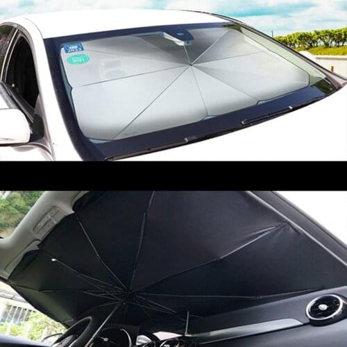 Auto Sun Shade Protector Parasol Car Front Window Sunshade Covers Car Sun Protector Interior Windshield Protection Accessories