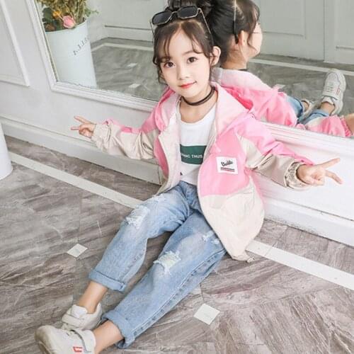 Girls Babys Kids Coat Jacket Outwear 2021 Classic Spring Autumn Overcoat Plus Size Top Cardigan Toddler Childrens Clothing