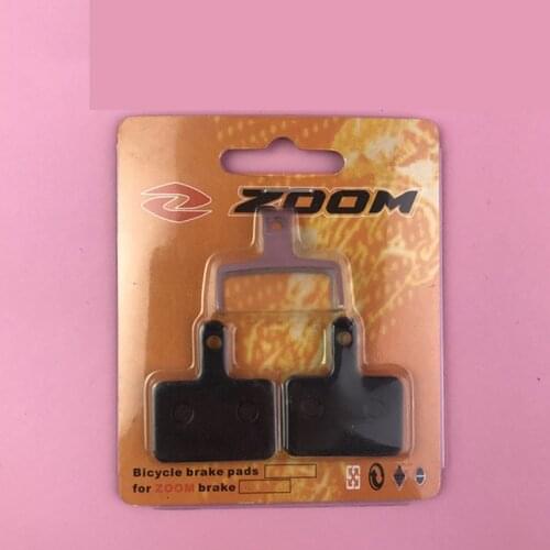ZOOM Bike Disc Brake Pad Bicycle Hydraulic Disc Brake Pads Semi-Metallic Cycling Brake Pads for M355 M375 M395 M446 M447 M575