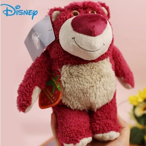20cm Lotso Bear Disney Toy Story 3 Plush Doll Stuffed Animals For Kids Birthday Gift Kawaii Soft Anime Merch Cute Thing 2021 New