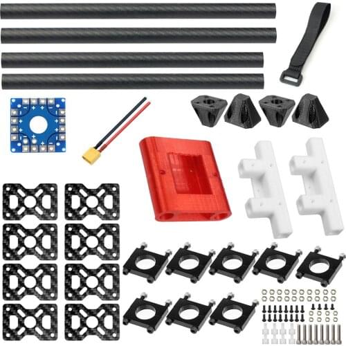 Feichao H467 H-shaped Body Drone 467mm Frame Kit with 16mm Carbon Tube Frame For RC Racing Quadcopter sets Accessory