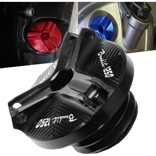 Engine Oil CUP For Suzuki Bandit GSF 1250 GSF1250 S F Motorcycles Accessories Aluminum Oil Filler Cap Oil Plug Cover Screws