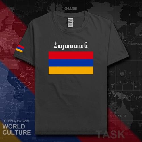 Armenia mens t shirts 2018 jerseys nation team tshirt 100% cotton t-shirt clothes country sporting Armenian ARM summer tees 02