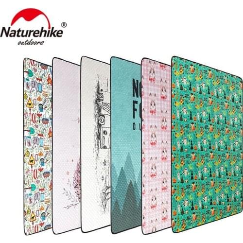 Naturehike Waterproof Beach Blanket Outdoor Portable Picnic Mat Camping Ground Mat Mattress Outdoor Camping Picnic Mat blanket