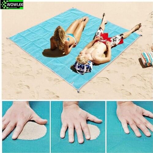Beach Mat Magic Sand Beach Mat Blanket Portable Sand Towel Beach Towel Travel Summer Towels Drop