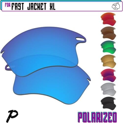 EZReplace Polarized Replacement Lenses for - Oakley Fast Jacket XL Sunglasses - Multiple Options