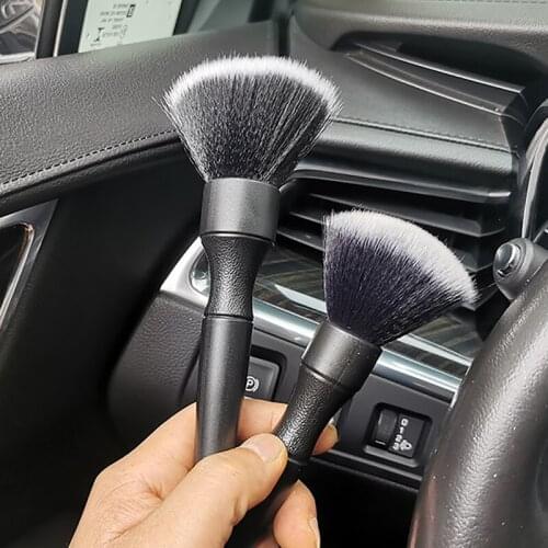 16CM Portable Cleaning Brush Ultra Soft Hair Detailing Brush Tools For car Interior Panel Dashboard Air Condition Super Dense