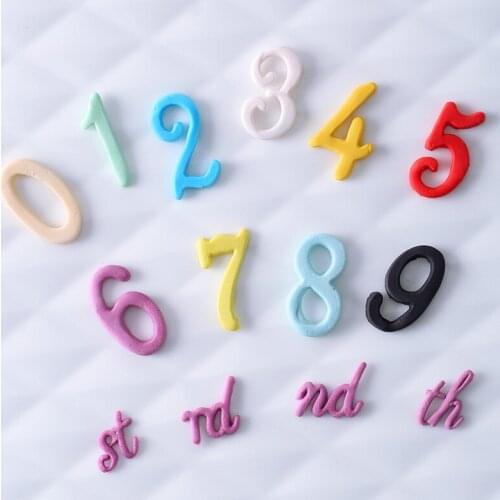 Silicone Mold Alphabet & Numbers Fondant Mould Cake Decorating Tool Chocolate, Gumpastes Mold, Sugarcraft ,Kitchen Tools
