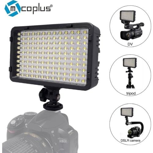 Mcoplus 130 LED Video Light / Photography Lighting for DV Camcorder & Canon Nikon Pentax Sony Olympus DSLR Camera VS CN-126