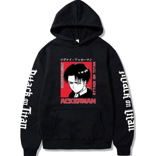 Attack on Titan Hoodie Men Fashion Loose Pullovers Casaul hoodie sweatshirt women Regular pullover hoodies