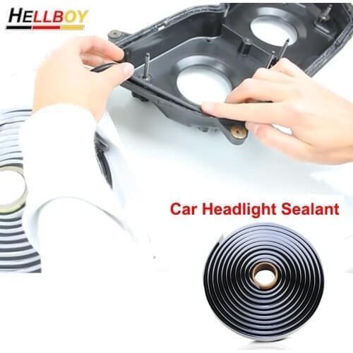 Car Headlight Butyl Rubber Glue Sealant For VW Golf 6 7 MK6 MK7 Jetta Volkswagen POLO CC Passat B6 B7 3C Headlamp Sealing Strip