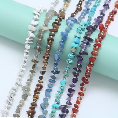 Vintage Turquoise Glasses Chain Anti Slip Women Natural Stone Face Mask Lanyard Sunglasses Strap Spectacles Cord Jewelry