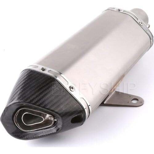 Motorcycle Scooter Exhaust Muffler With Escape Link Pipe Full System For Honda PCX 125 PCX 150 2014 - 2016 PCX125 PCX150 Slip-on