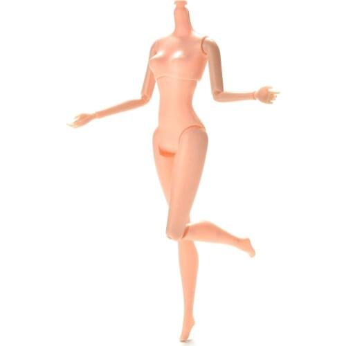 1Pcs Nude Naked Body Necessary For DIY Twelve Joints Doll Body Without Head For Doll Accessories