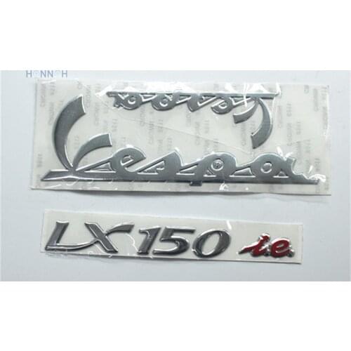 5pcs/lot 3D vespa sticker motorcycle 3d sticker car bike sticker 3D LX150 vespa sticker