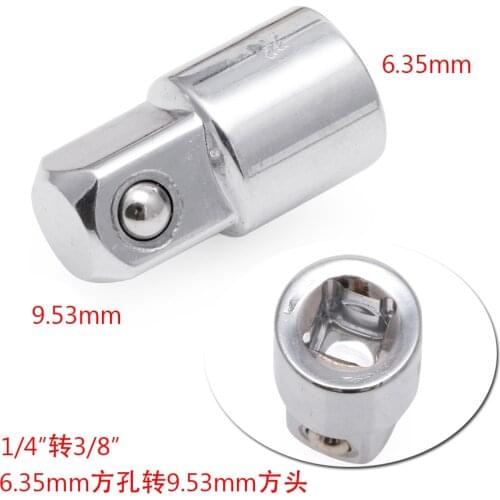 1/4" Convert To 3/8" Ball Lock Ratchet Socket Adapter Reducer Converter Tool
