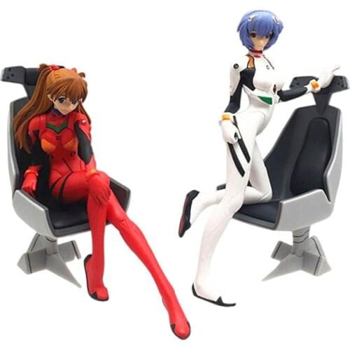 2 Styles Anime NEON GENESIS EVANGELION Figures Ayanami Rei Theater Version PVC Action Collection Doll Decration Model Kids Toys