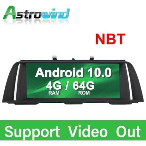 10.25" 8 CORE 4G RAM Android 10.0 Car GPS Navigation Media Stereo player For BMW 5 Series F10 F11 2013 2014 2015 2016 2017 NBT