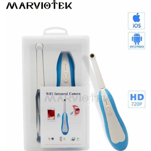 Wireless Dental Camera wifi Intraoral Endoscope HD LED Light Monitoring Inspection for Dentist Oral Real time Video Dental Tools
