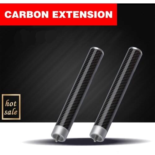 Billiards 8.8 inches Pool Cue Extension Carbon Fiber Billar Extension Professional Billiards Accessories for MEZZ PREDATOR