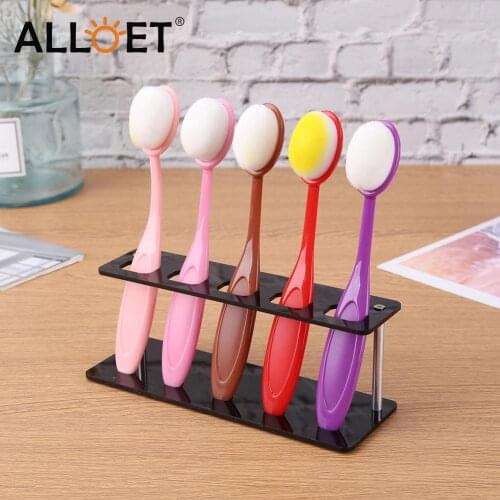 Makeup Brush Holder Plastic Cosmetic Tools Drying Display Stand Shelf Cosmetic Clean Dryer Tools Shelf Makeup Pens Storage Organ