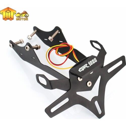 For CBR1000RR CBR 1000 RR 2017 2018 2019 2020 Rear Tail Tidy Fender Eliminator Kit Number Registration Plate License Holder Fram