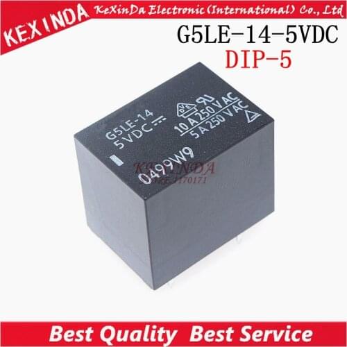 G5LE-14-5VDC G5LE-14 5VDC DIP-5 New original 5pcs/lot Free shipping