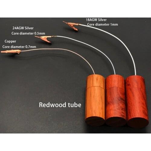 HiFi Audio Cable Ground Loop Noise Isolator GND Black Hole Eliminate Static Electricity Power Purifier Electronic