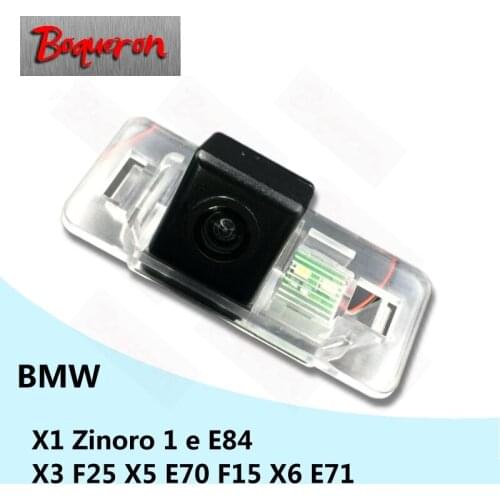 For BMW X1 Zinoro 1 e E84 X6 E71 X3 F25 X5 E70 F15 HD CCD Night Vision Reverse Parking Backup Camera Car Rear View Camera