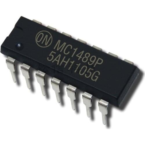 2PCS Line Receiver IC Chip MC1489D MC1489DR2G MC1489AD SOP14 MC1489AP MC1489P DIP14
