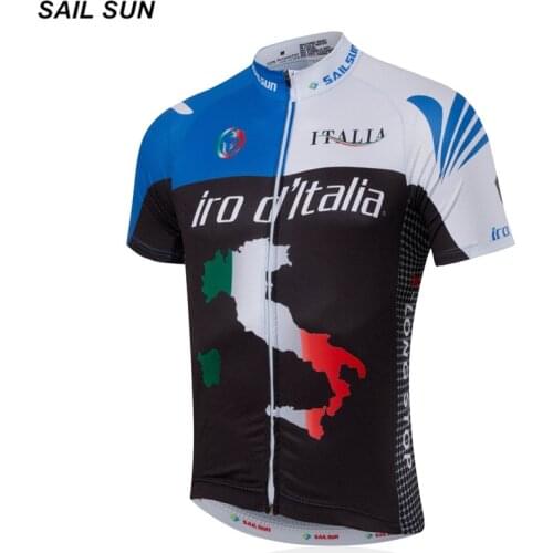 SAIL SUN Italy Men Summer Cycling Jersey Outdoor MTB Bicycle Jacket Ropa Ciclismo Bike Short Sleeve Cycling Clothing Shirts Top