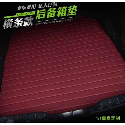 Myfmat custom car trunk mats cargo liner mat for GOL SANTANA TIGUAN L Touran Tiguan Passat Variant Cross Lavida healthy matched