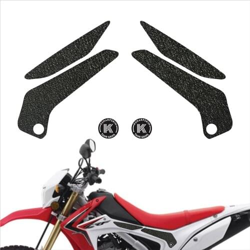 Fuel tank pad traction side sticker protection knee decals Non-slip stickers moto stickers for HONDA 13-18 CRF250L 14-15 CRF250M