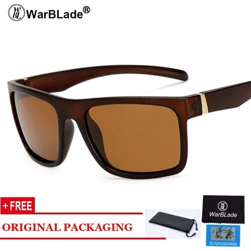 2018 New Fashion Men Sports Sunglasses Polarized Goggles Rectangle Men Sport Outdoor Sunglass Mens Glasses Trends
