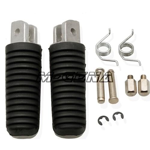 Motorcycle Footrest Front Foot Pegs Pedals For YAMAHA FJR1300 FZ1 FZ400 FZ6 FZ6R XJR400 XJR1200 XJR1300 XJ6 FZX750 TDM850/1100