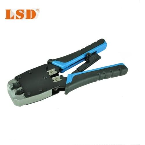 Quality RJ11 RJ45 8P8C 6P6C 6P4C Ethernet Cable Pliers Modular Crimping Tool Network Crimper LT-500R