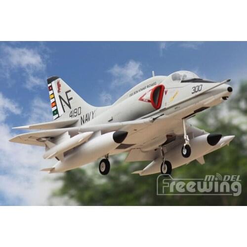 Freewing RC Plane A-4E/F SKYHAWK 80mm EDF Jet PNP