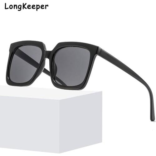 Europe America Fashion Square Big Frame Sunglasses Female ins Trend Shades UV Sunglasses Women Male Street Shooting Sun Glasses