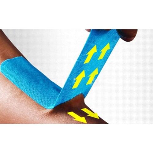 Water Resistant Muscles and Joints Kinesiology Tape Uncut Roll Latex Free Easy Apply Use Perfect for Any Activity Stays