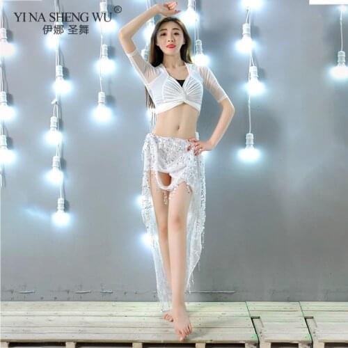 Oriental Style Rhinestone Sequins Belly Dance Costume Stage Performance Luxury Belly Dancing Egyptian Costumes Practice Clothing