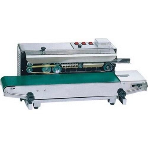 High quality stainless steel SF-150 semi automatic continuous bag sealer aluminum bag sealing machine