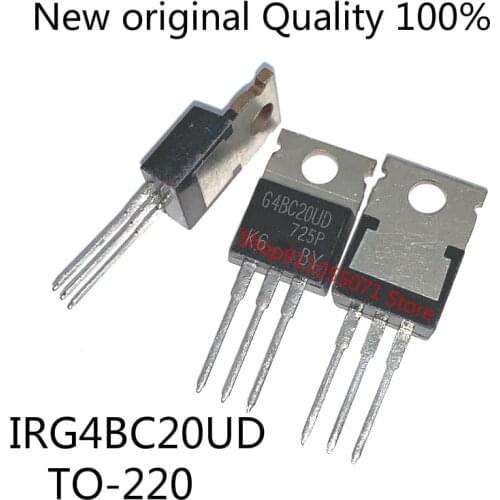 10PCS/LOT IRG4BC20UD G4BC20UD TO-220 600V 6.5A New spot hot sale
