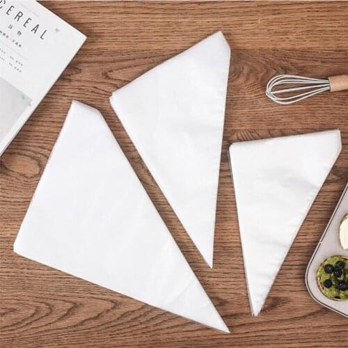 10 PCS Disposable Pastry Bag S/M/L Size Confectionery Bags For Cake Fondant Decorating Kitchen Baking Piping Bag Tools