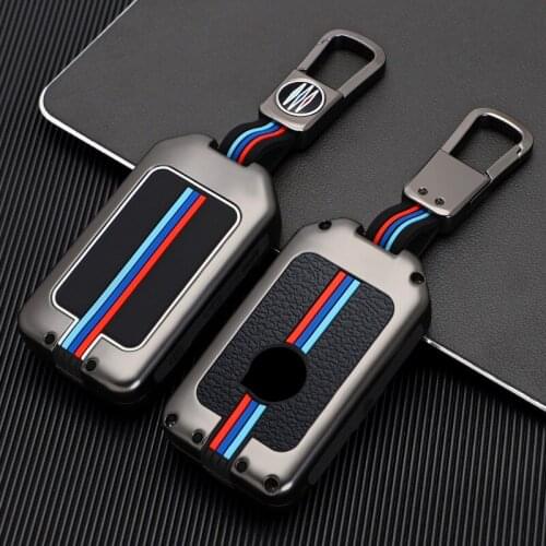 Car Key Case Cover For Volvo XC40 XC60 S90 XC90 V90 2017 2018 T5T6 T8 2015 2016 Zinc Alloy Keychain Remote Key ring