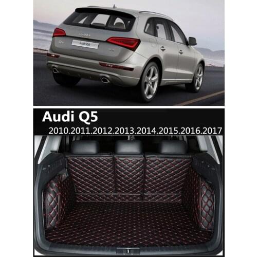 For Audi Q5 SQ5 RSQ5 2010-2019 High Grade Full Rear Trunk Cargo Mat Tray Liner Protector Foot Pad