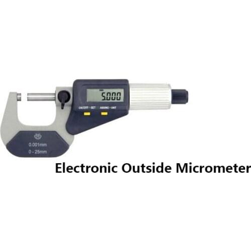 Two-button electronic outside micrometer 0-25mm 25-50mm 0.001mm 132-01-830 digital outside micrometer